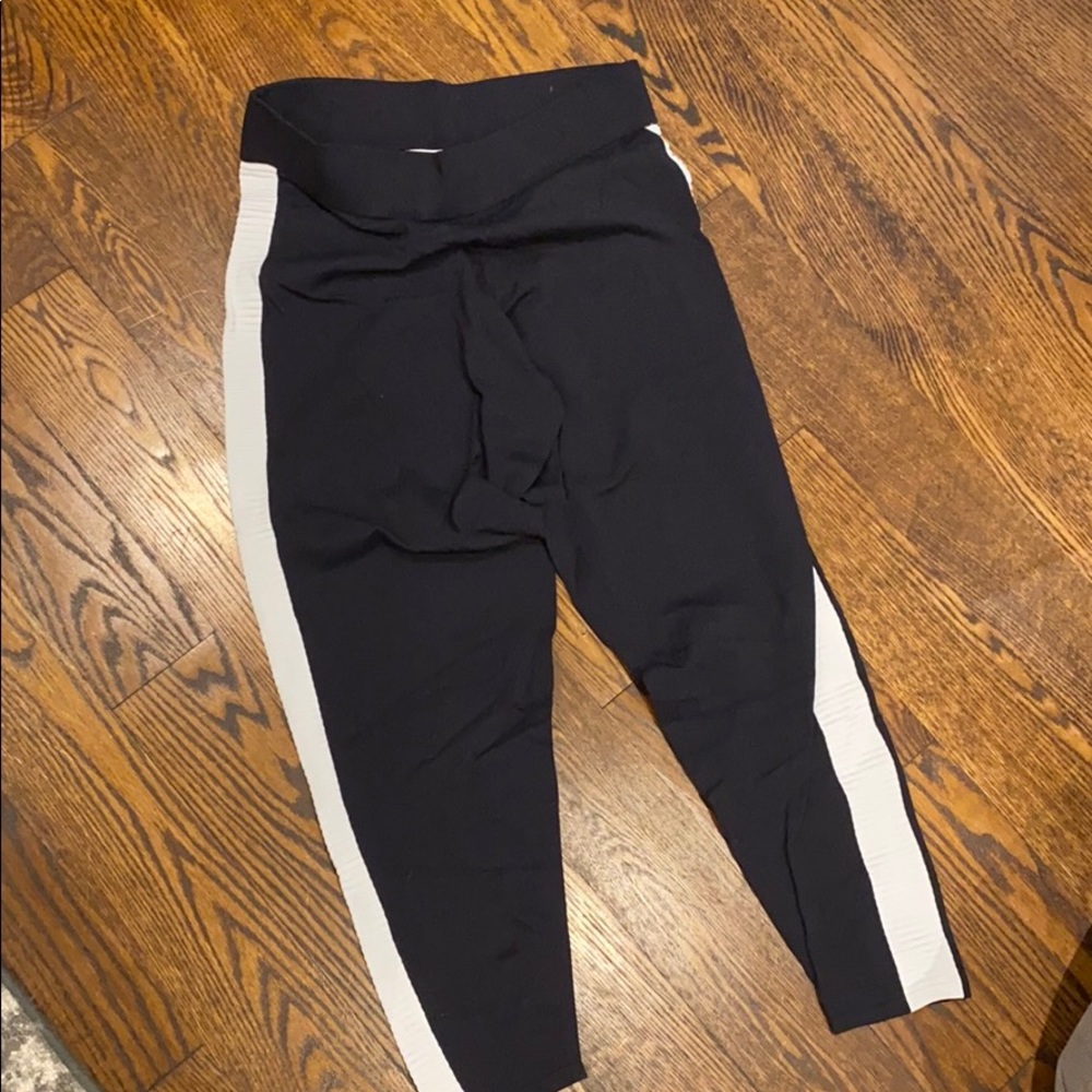 THEORY38 dark navy knit joggers